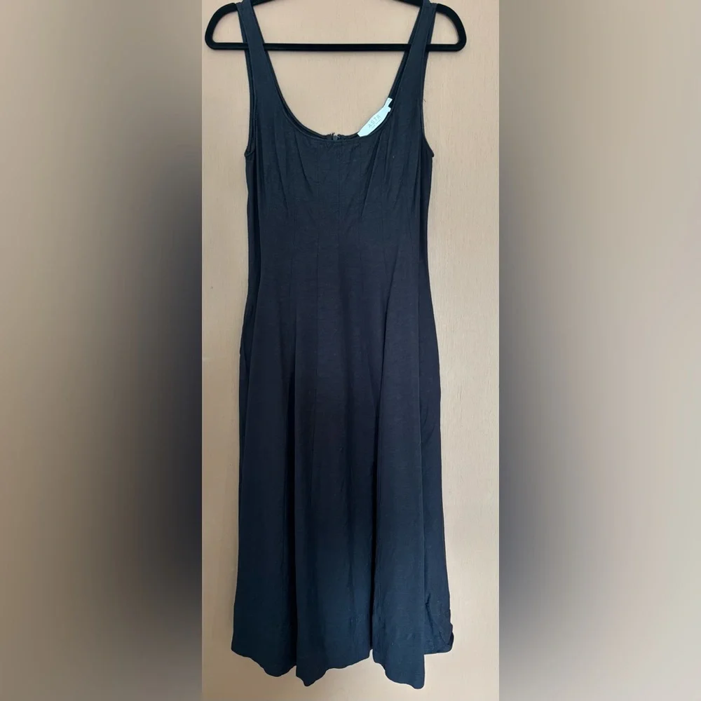 ASTR the Label Black Linen Dress - Picture 5 of 9